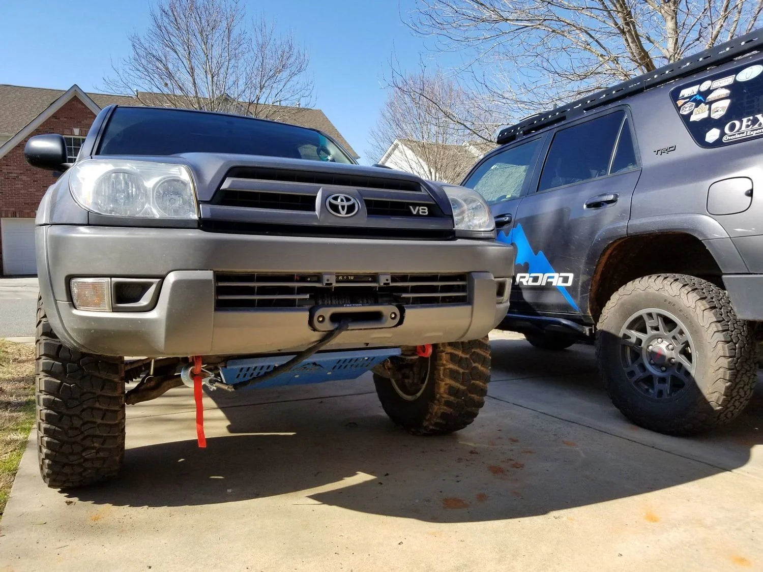 LFD Offroad Adjustable Hidden Winch Mount for 2003–2009 Toyota 4Runner