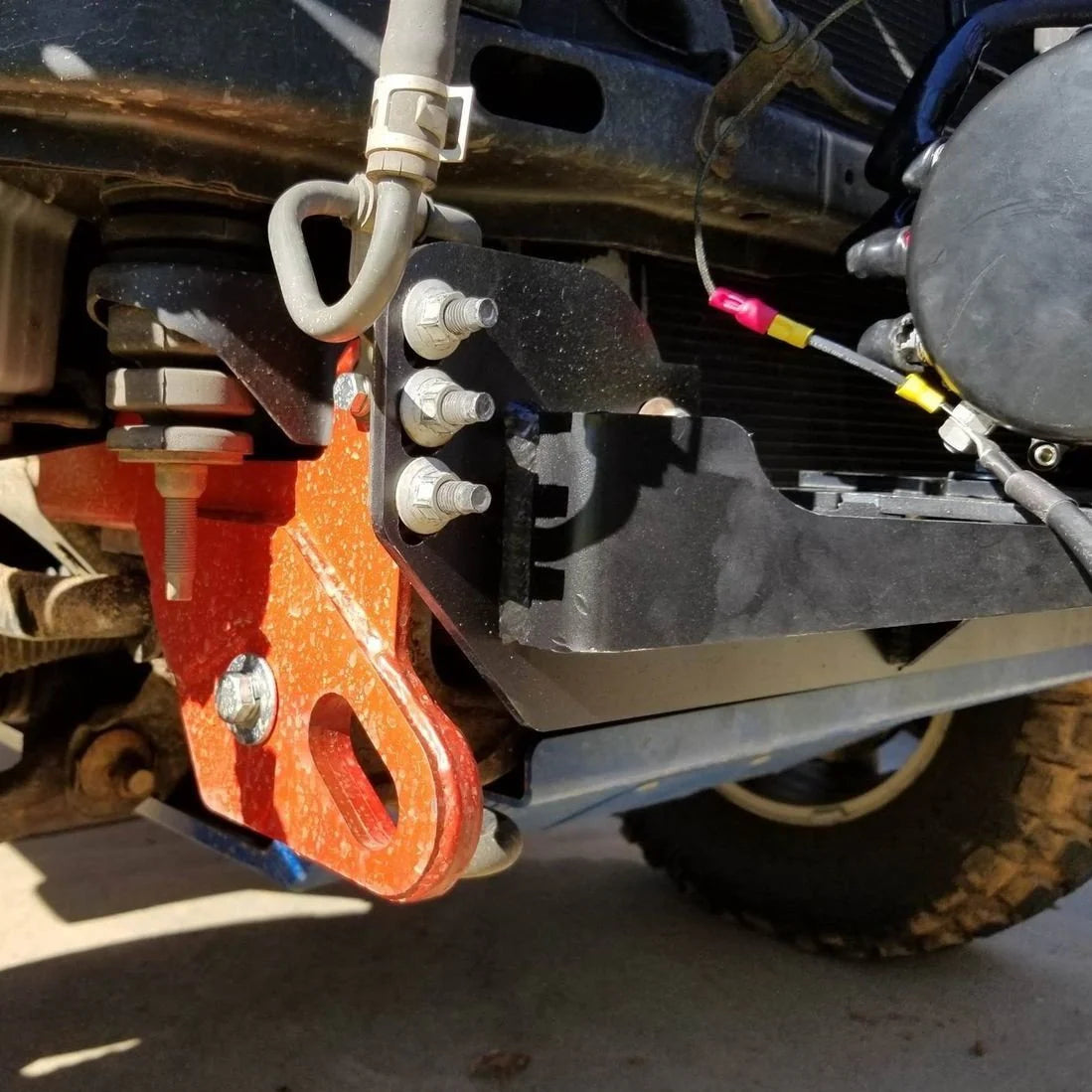 LFD Offroad Adjustable Hidden Winch Mount for 2010–2024 Toyota 4Runner