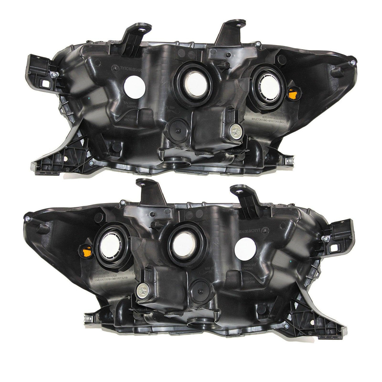 Led DRL Black Projector Headlights for 2016–2023 Toyota Tacoma