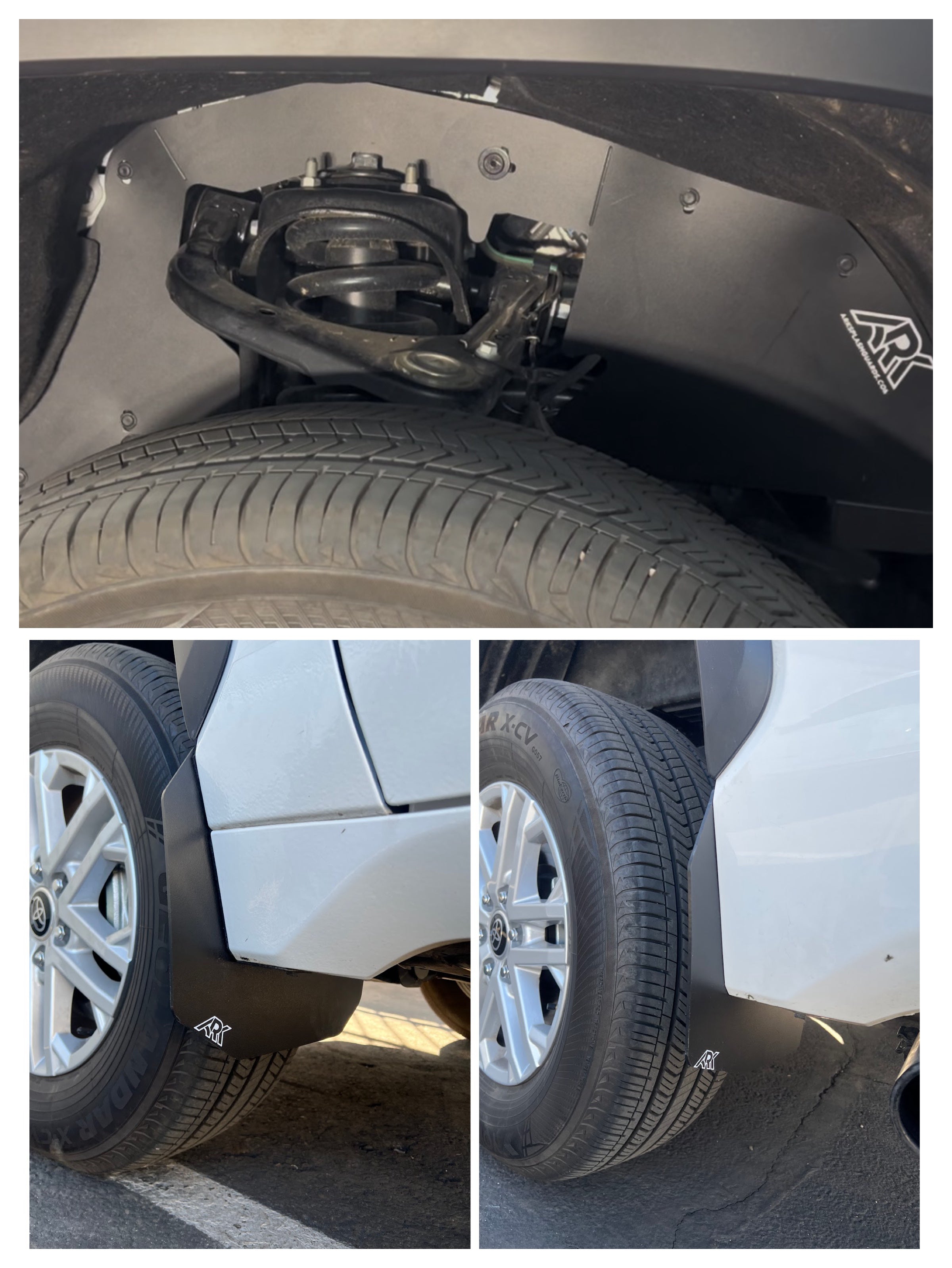 Ark Splash Guards TriXPoly Bundle for 2022+ Toyota Tundra