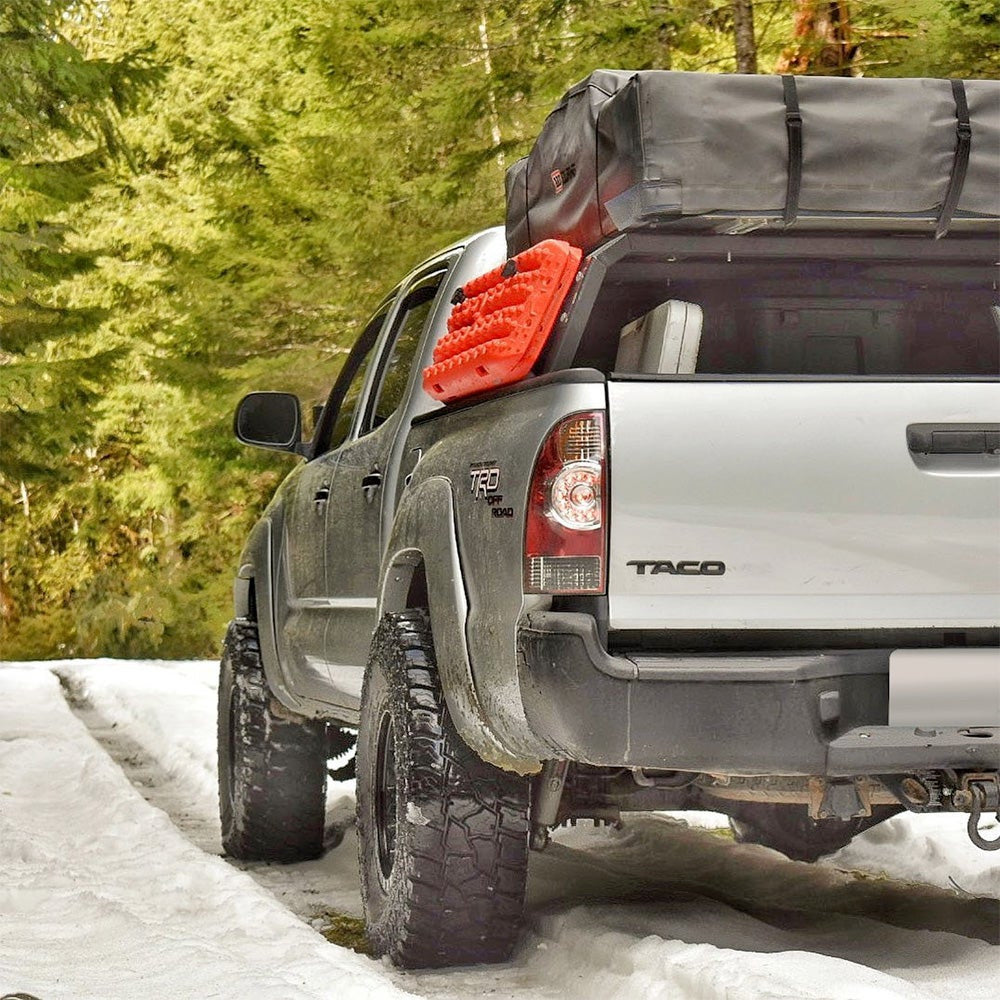 Rear Bumpershellz™ for Chrome Delete Truck Bumper Caps for 2005–2015 Toyota Tacoma