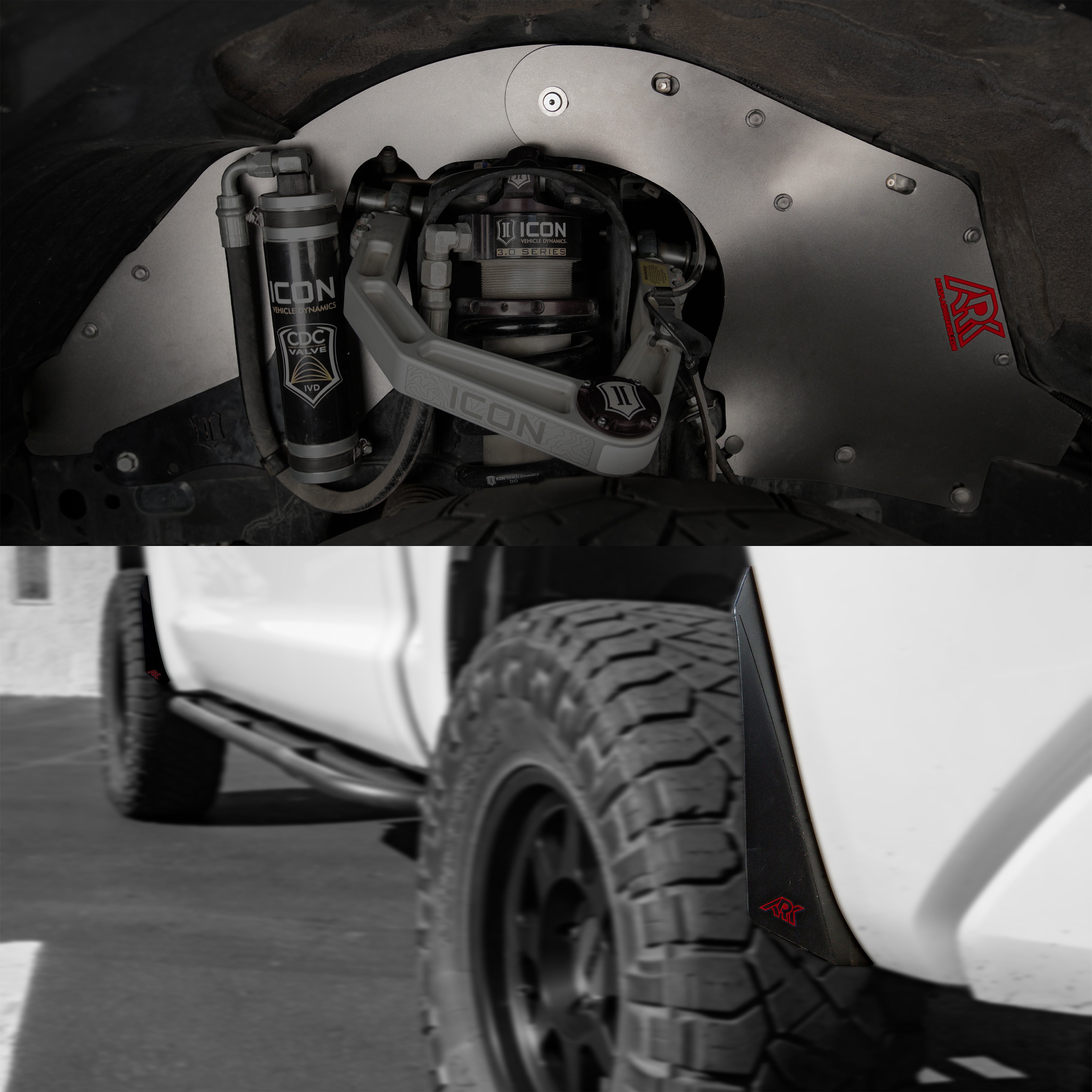 Ark Splash Guards TriXpoly Bundle and Save for 2007–2021 Toyota Tundra