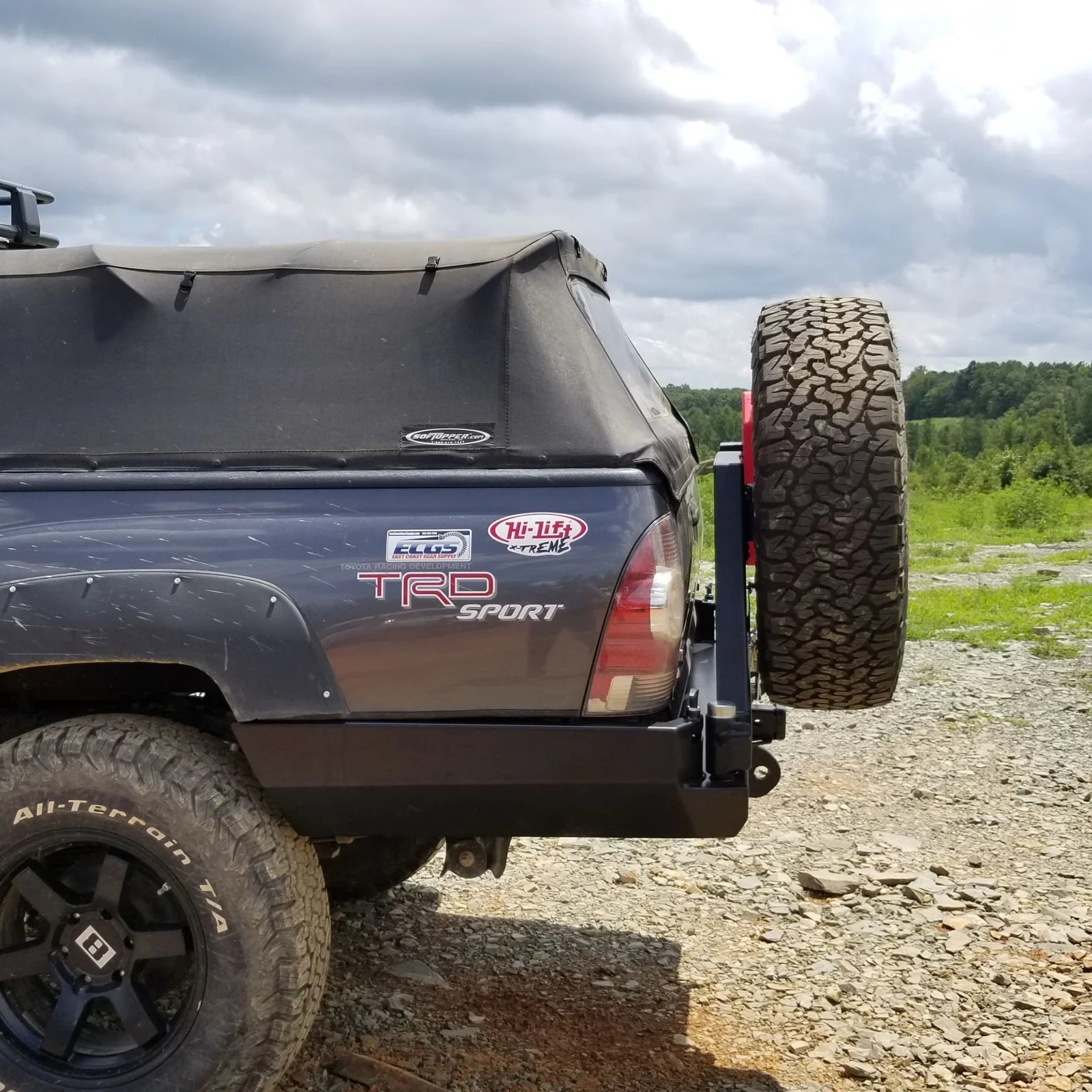 LFD Offroad High Clearance Rear Bumper for 2005–2015 Toyota Tacoma