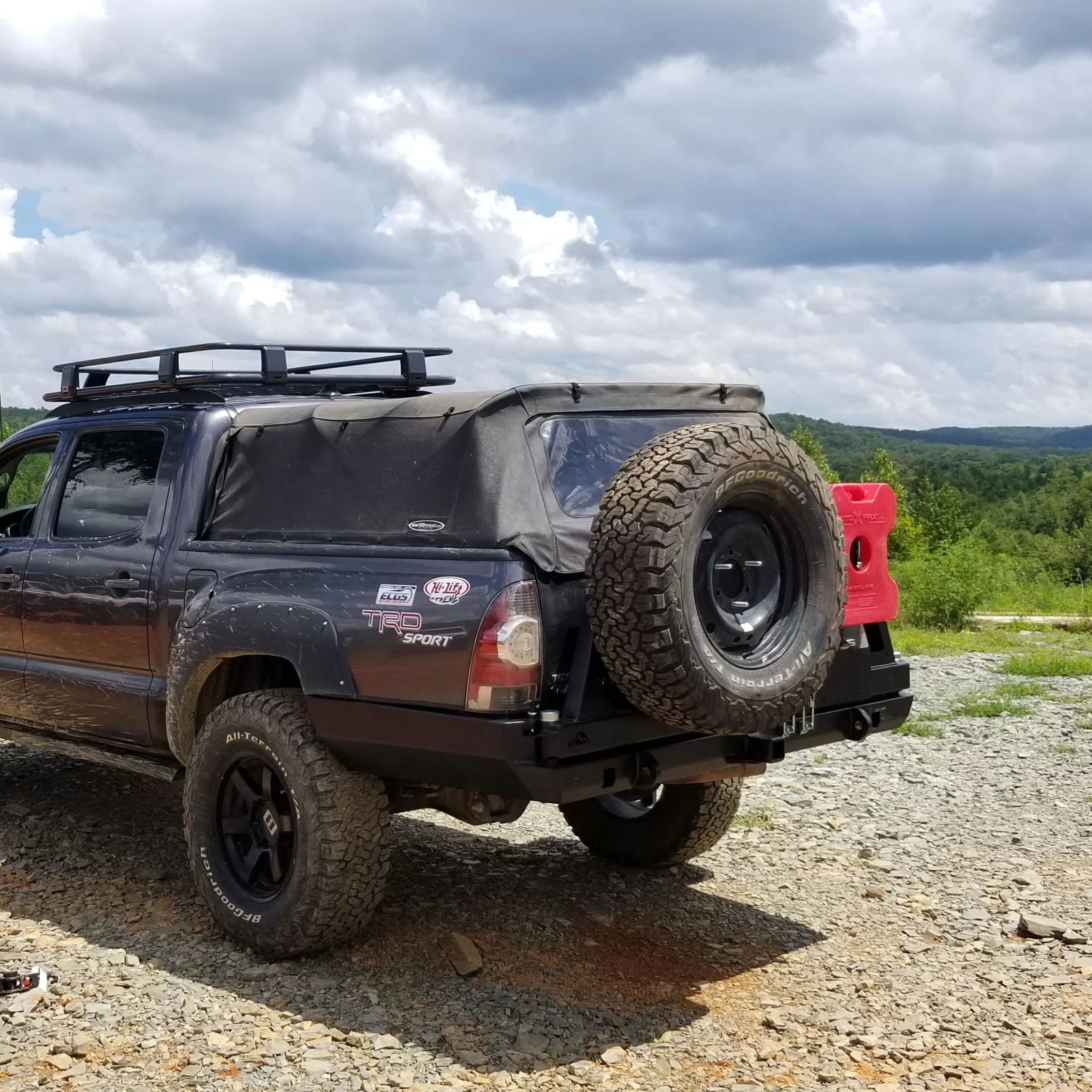 LFD Offroad High Clearance Rear Bumper for 2005–2015 Toyota Tacoma