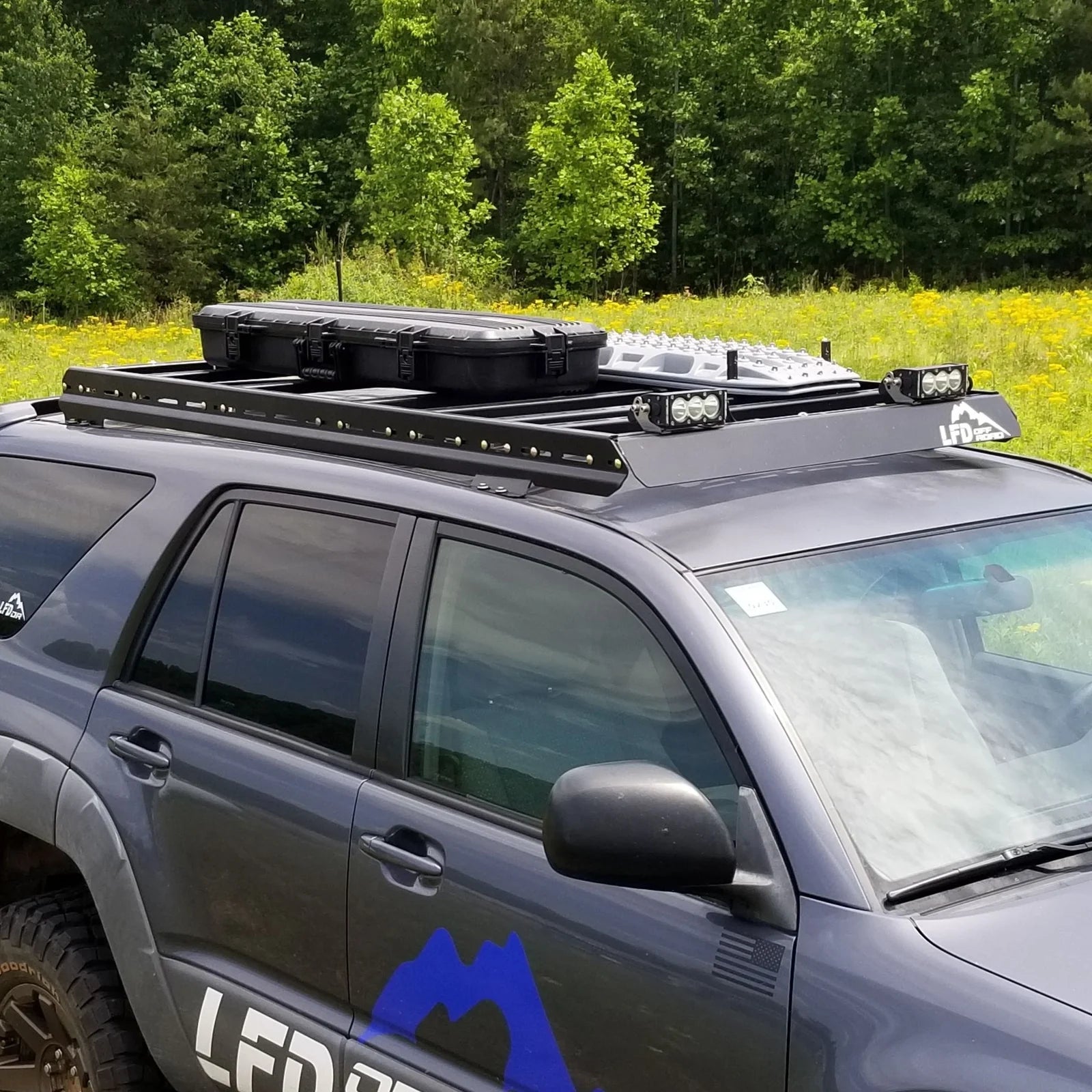 LFD Offroad Roof Rack Side Rails for 2003–2009 Toyota 4Runner