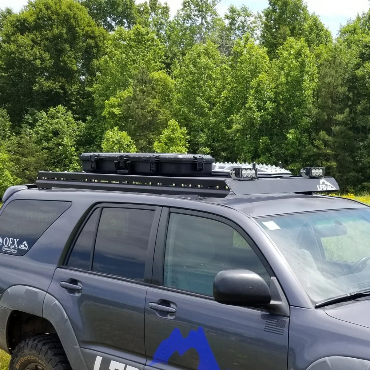 LFD Offroad Roof Rack Side Rails for 2003–2009 Toyota 4Runner