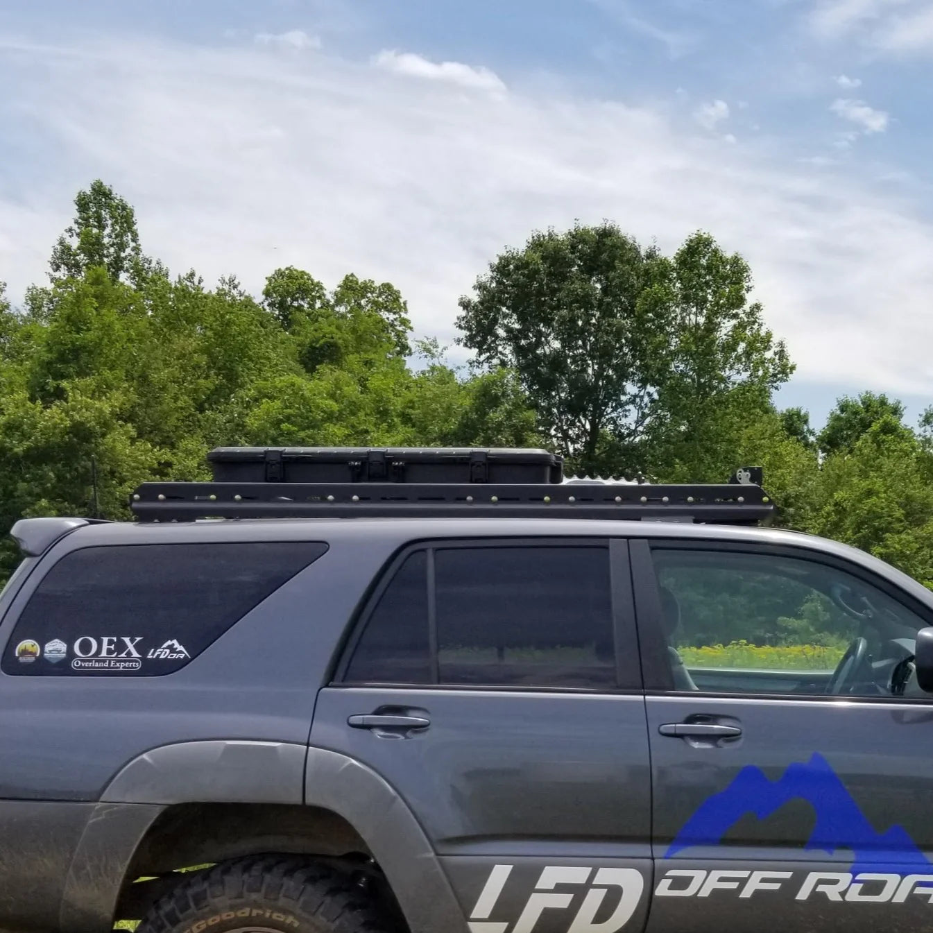 LFD Offroad Roof Rack Side Rails for 2003–2009 Toyota 4Runner