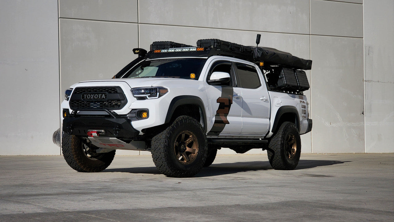 Attic 4x4 Steel Winch Front Bumper for 2016–2023 Toyota Tacoma