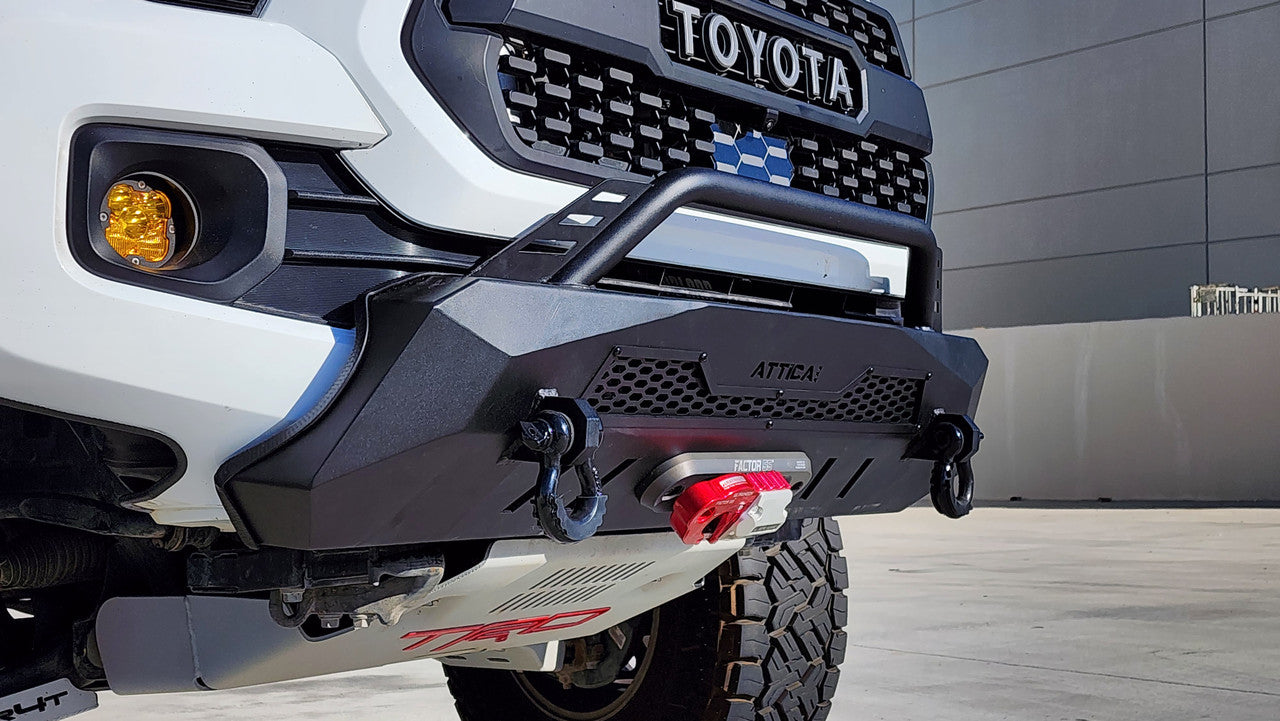 Attic 4x4 Steel Winch Front Bumper for 2016–2023 Toyota Tacoma