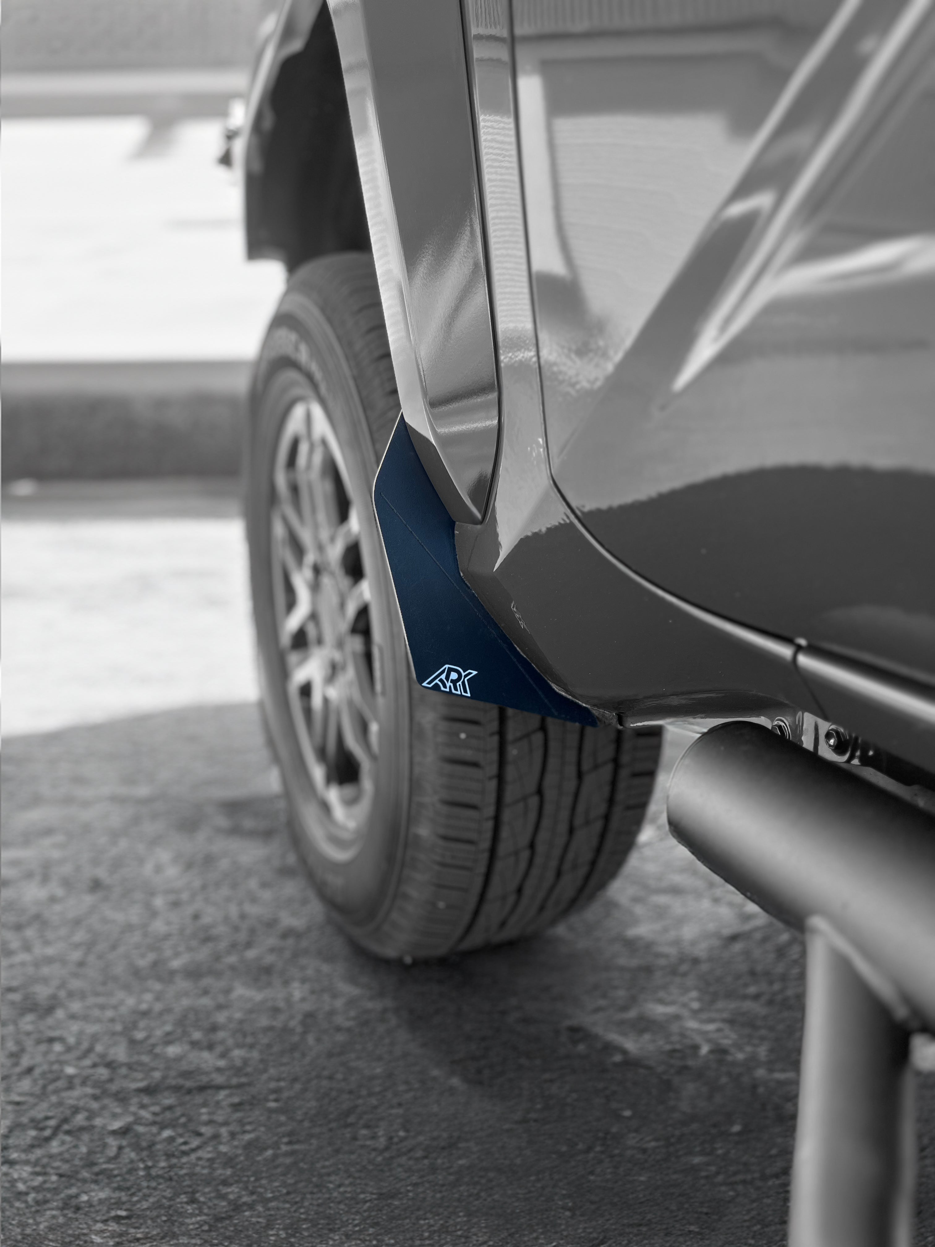 Ark Splash Guards TriXpoly Splash Guards & Mudflap Micros for 2024+ Toyota Tacoma