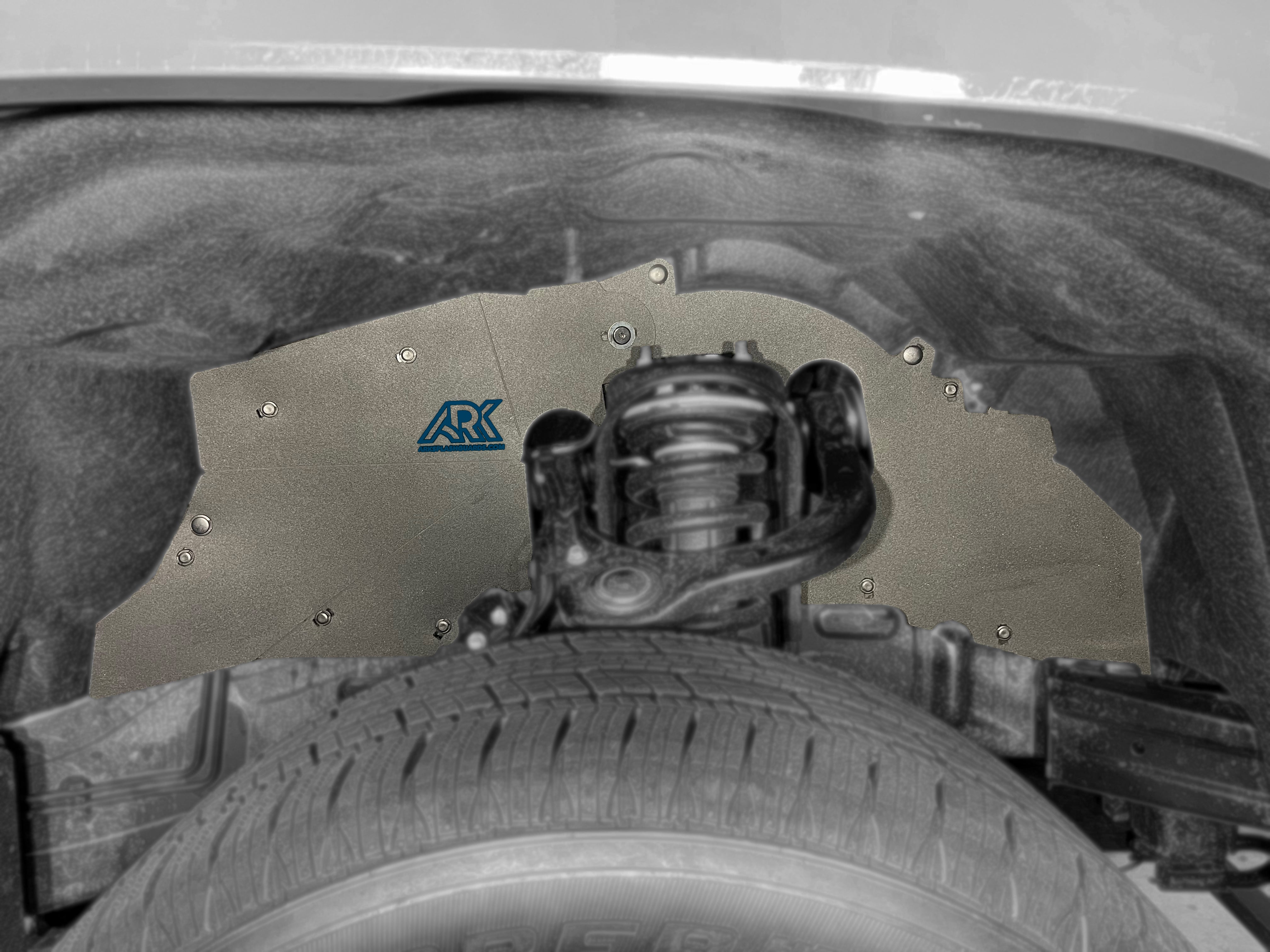 Ark Splash Guards TriXpoly Splash Guards & Mudflap Micros for 2024+ Toyota Tacoma