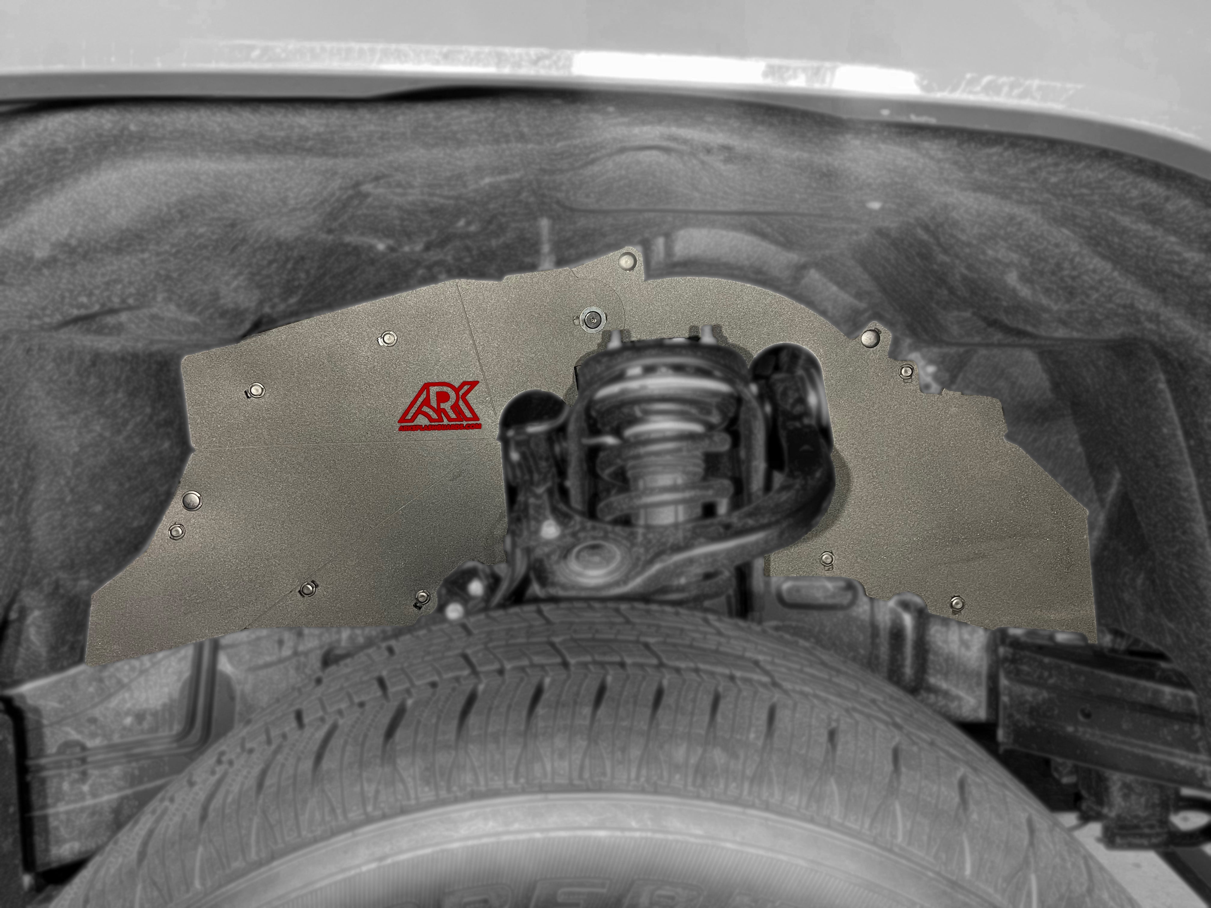 Ark Splash Guards TriXpoly Splash Guards & Mudflap Micros for 2024+ Toyota Tacoma