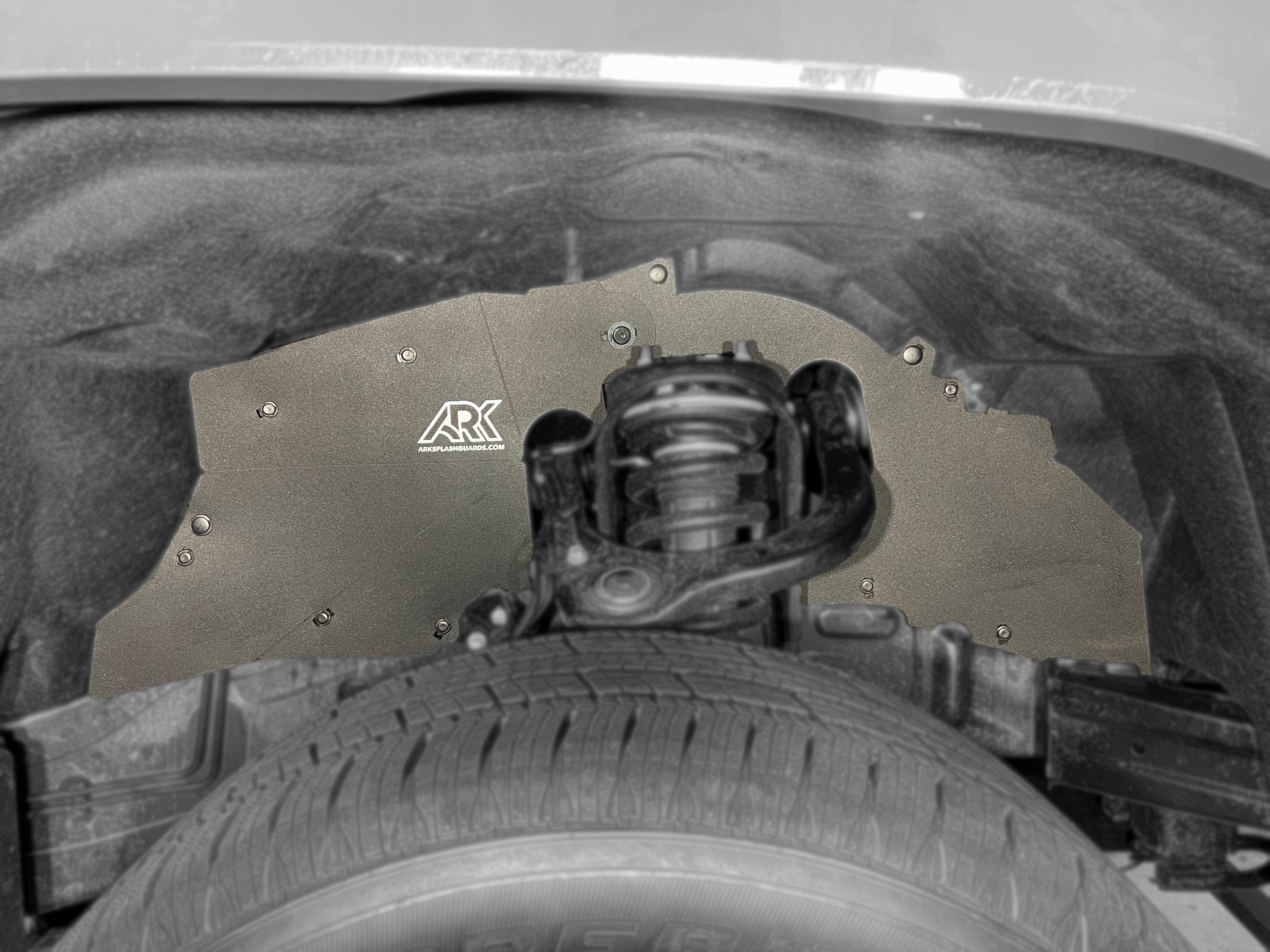 Ark Splash Guards TriXpoly Splash Guards & Mudflap Micros for 2024+ Toyota Tacoma