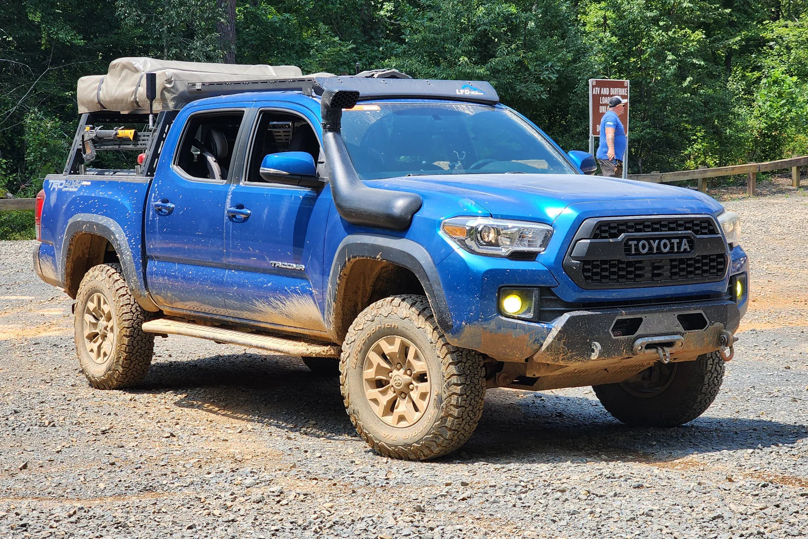 LFD Offroad Hybrid Front Bumper for 2016–2023 Toyota Tacoma