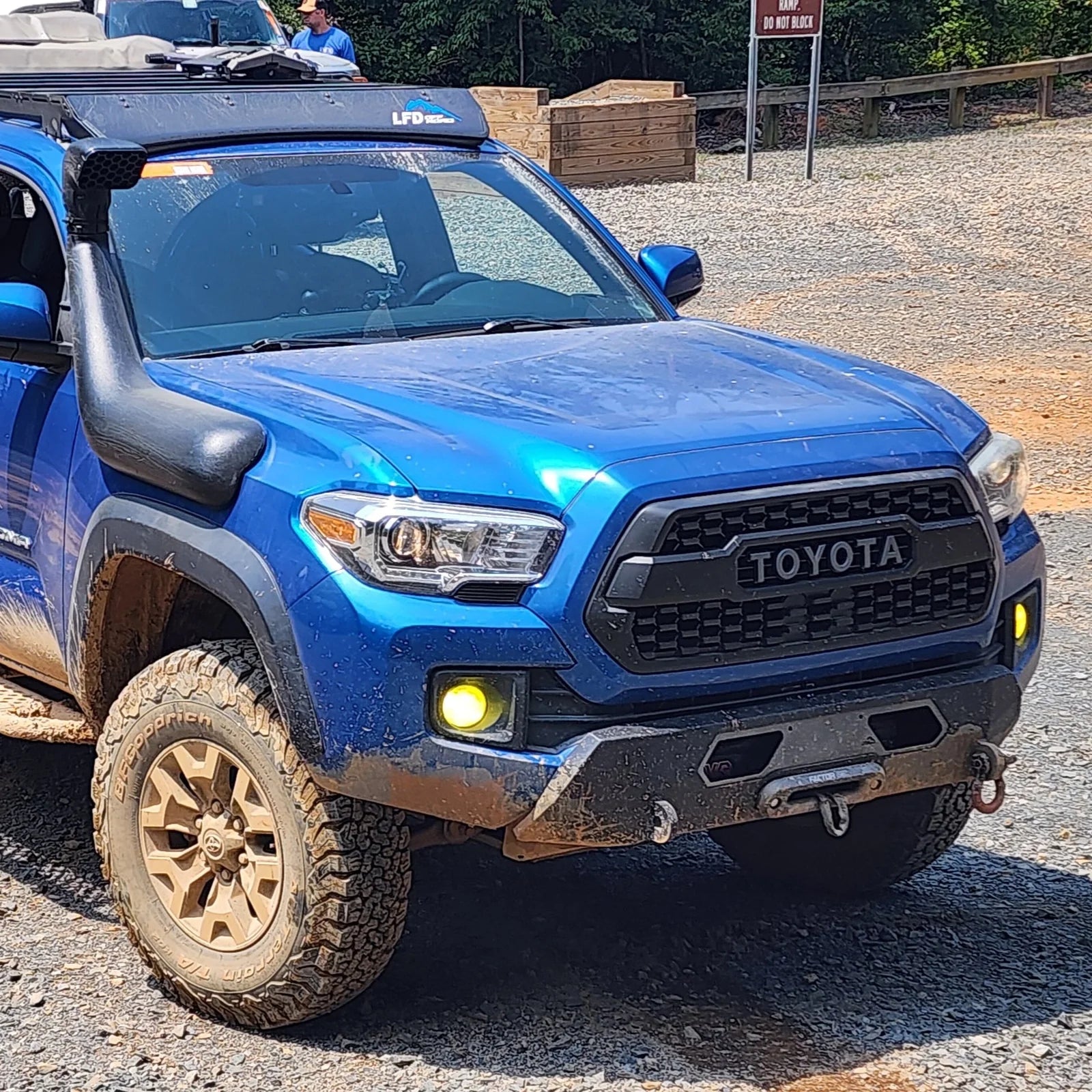 LFD Offroad Hybrid Front Bumper for 2016–2023 Toyota Tacoma