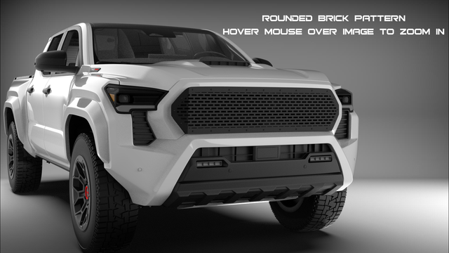 Mesh Grille - Laser Cut Mesh Style for 2024–2025 Toyota Tacoma