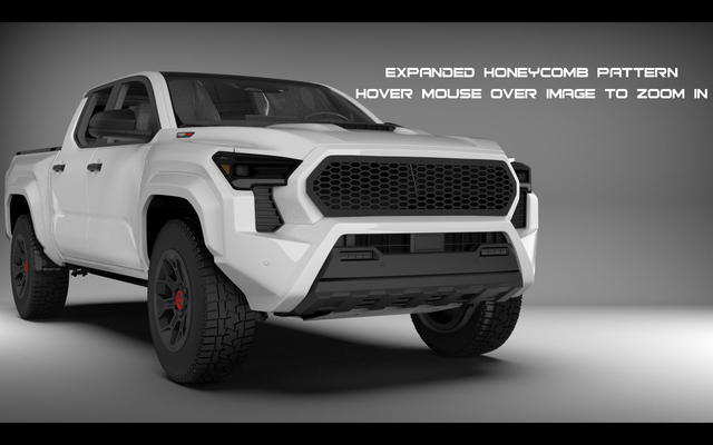 Mesh Grille - Laser Cut Mesh Style for 2024–2025 Toyota Tacoma