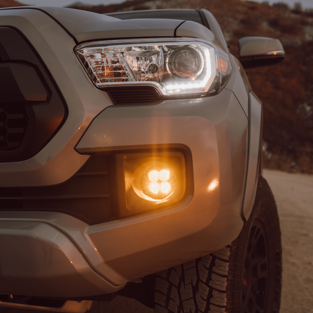 Heretic Studio Led Fog Light Kit - Amber Lens for 2012–2025 Toyota Tacoma