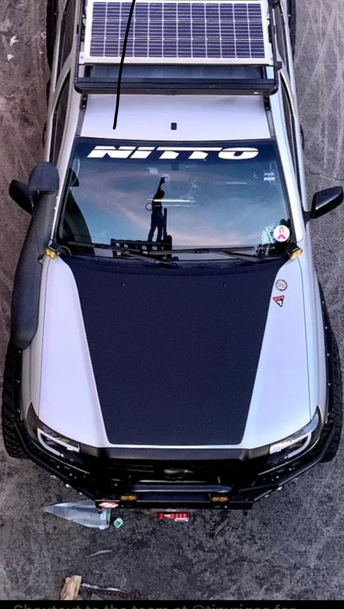 Hood Stamp for 2005-2011 Toyota Tacoma