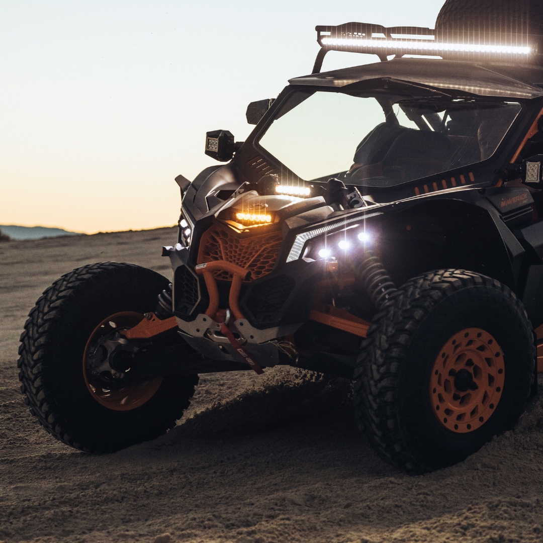 Heretic Studio 6" Amber Led Light Bar