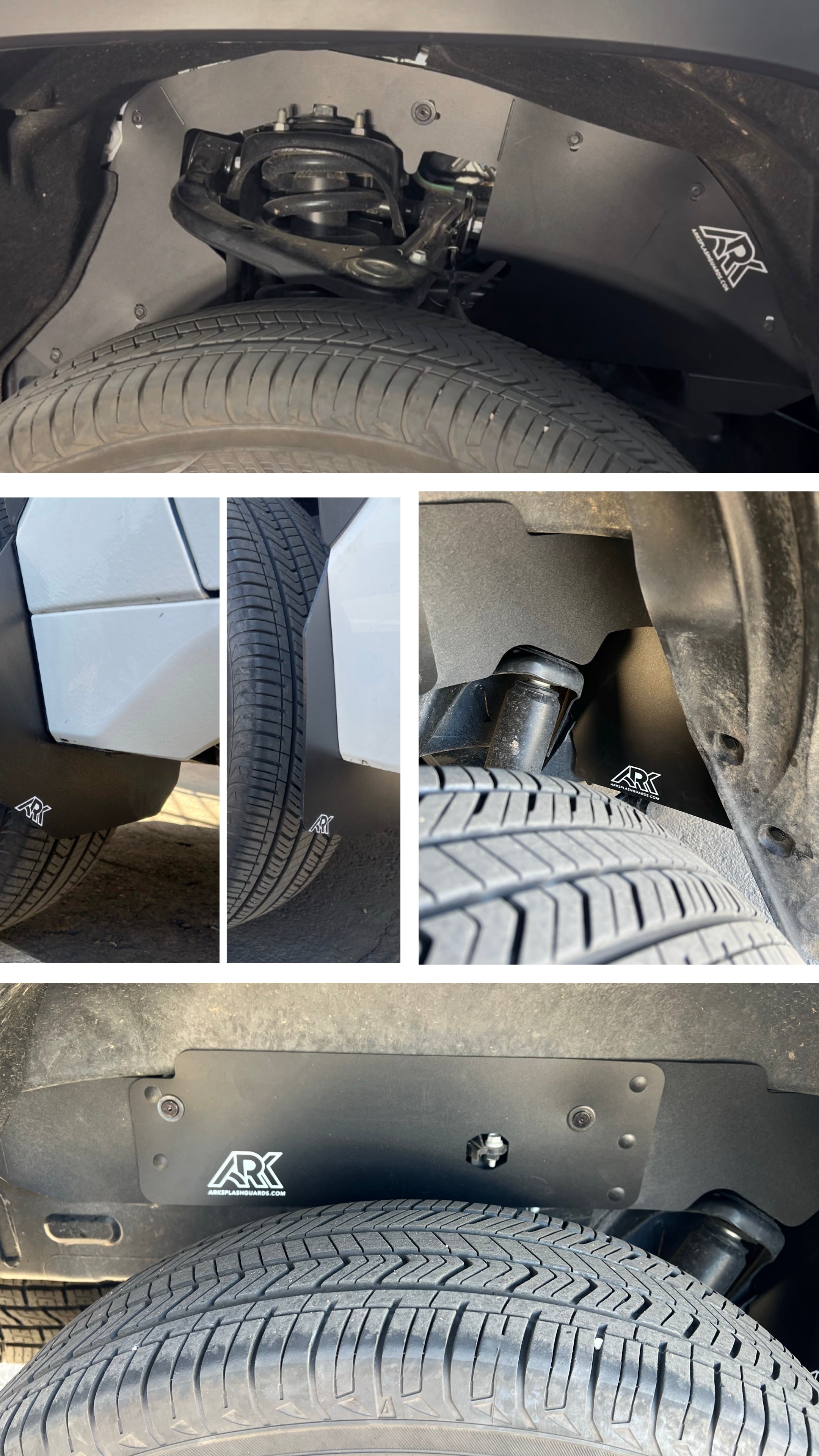 Ark Splash Guards TriXPoly Bundle for 2022+ Toyota Tundra