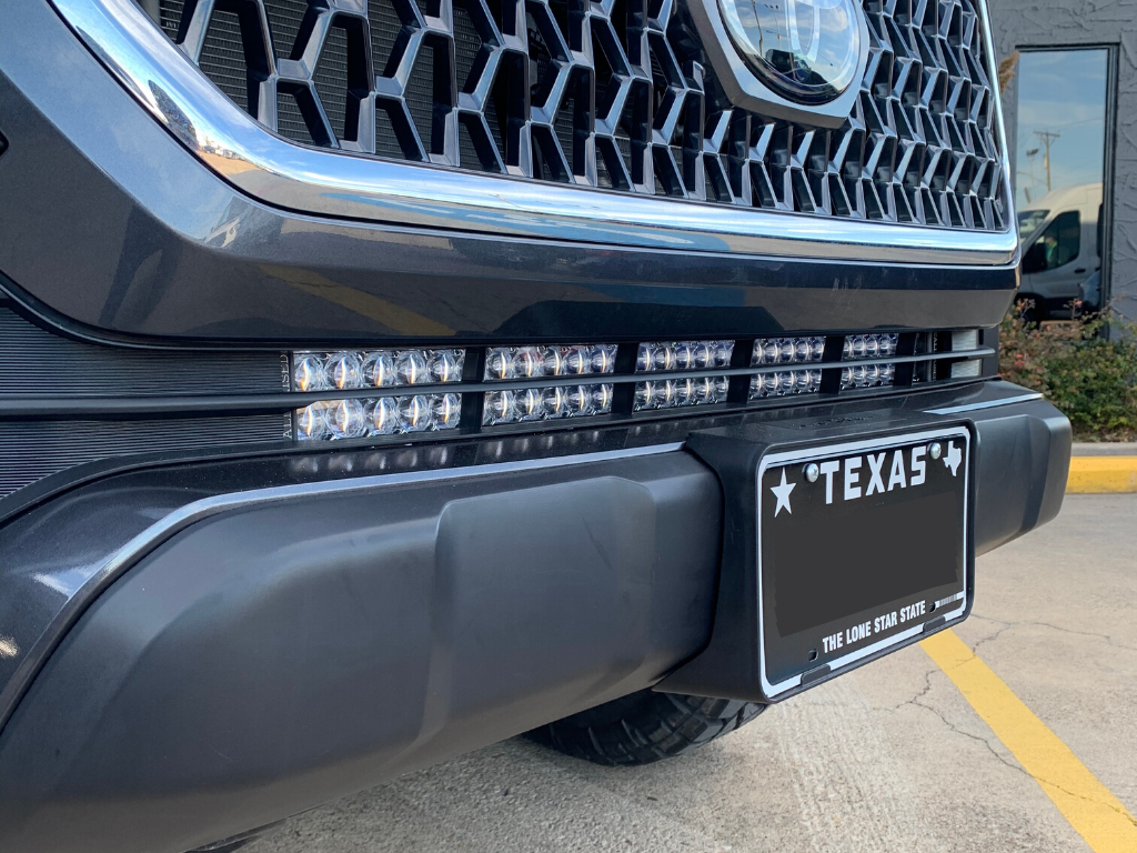 32" Lower Bumper Hidden LED Light Bar Kit Fits 2016-2023 Toyota Tacoma