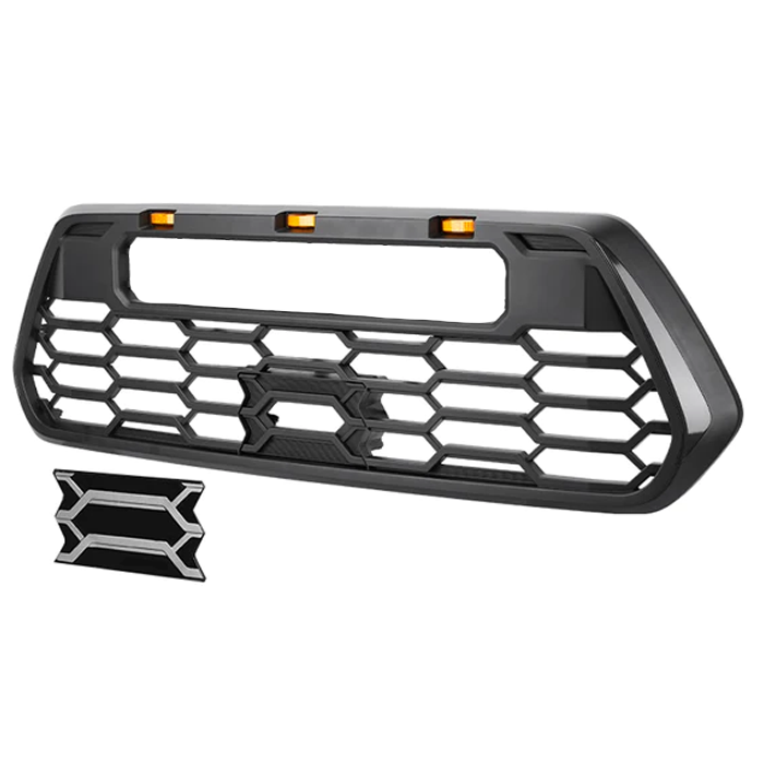 V2 TRD Pro Style Grille with Led DRL & Turn Signals for 2016–2023 Toyota Tacoma