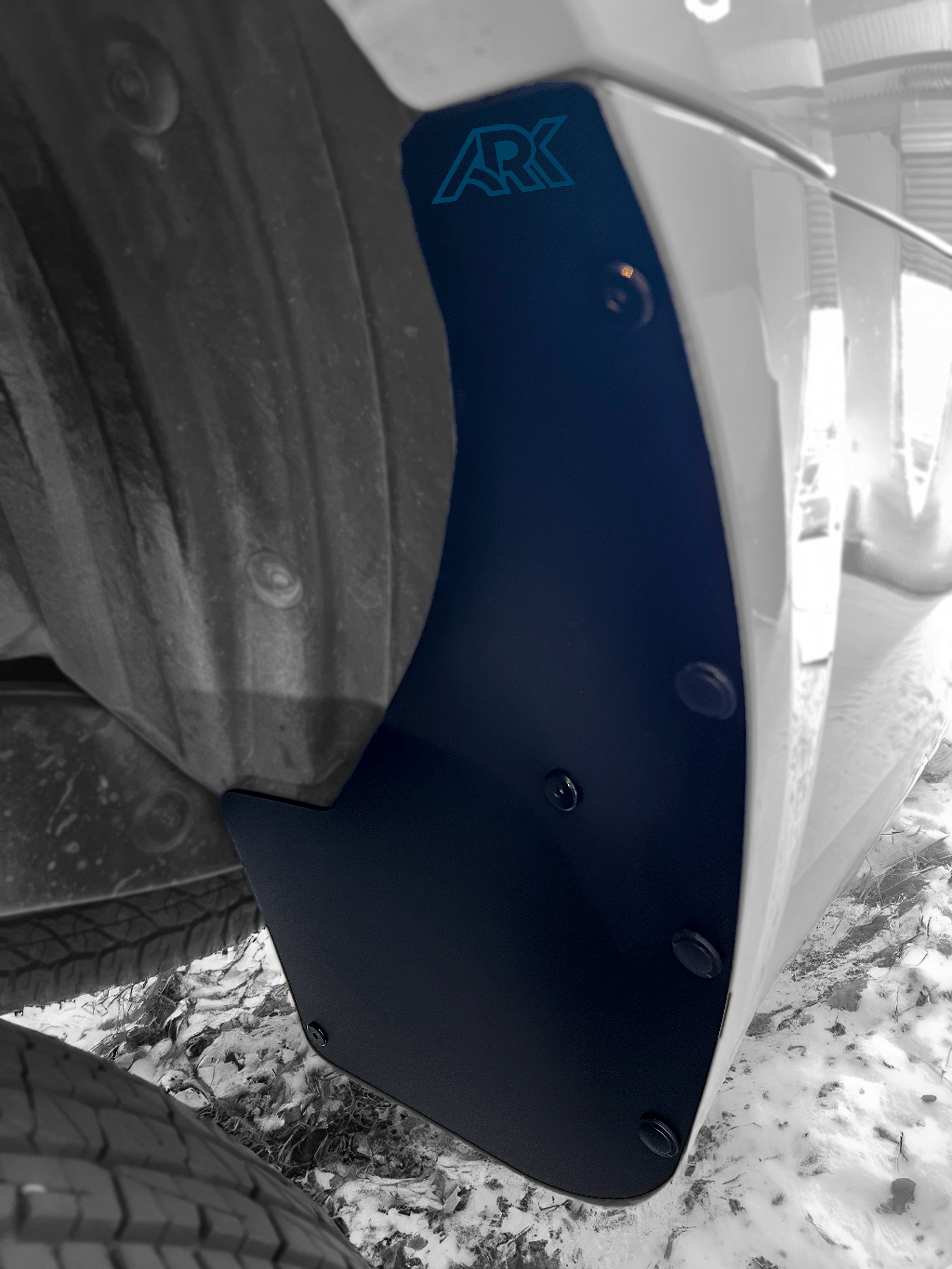 Ark Splash Guards Standard Mud Flap Deletes for 2010–2024 Toyota 4Runner