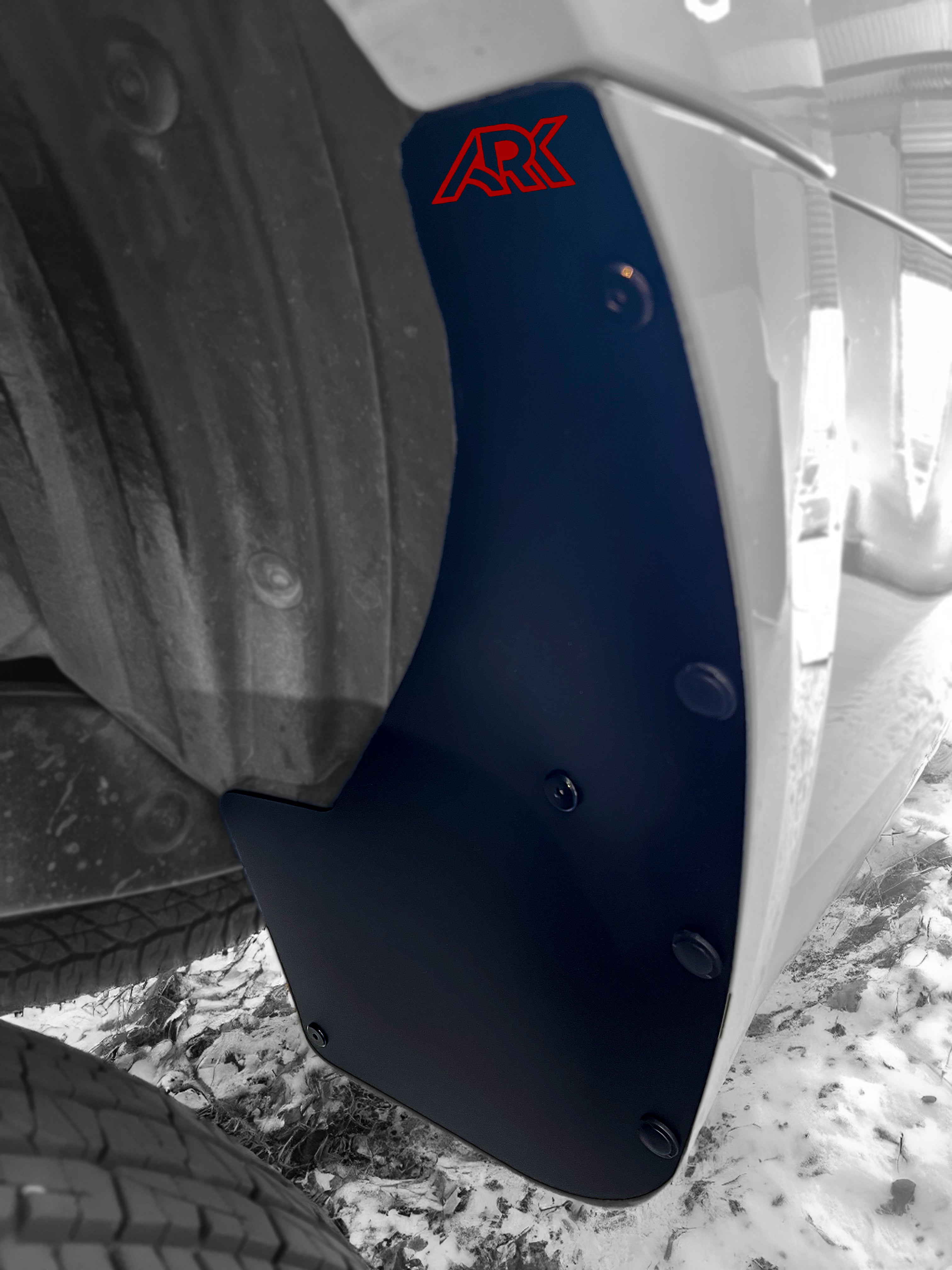 Ark Splash Guards Standard Mud Flap Deletes for 2010–2024 Toyota 4Runner