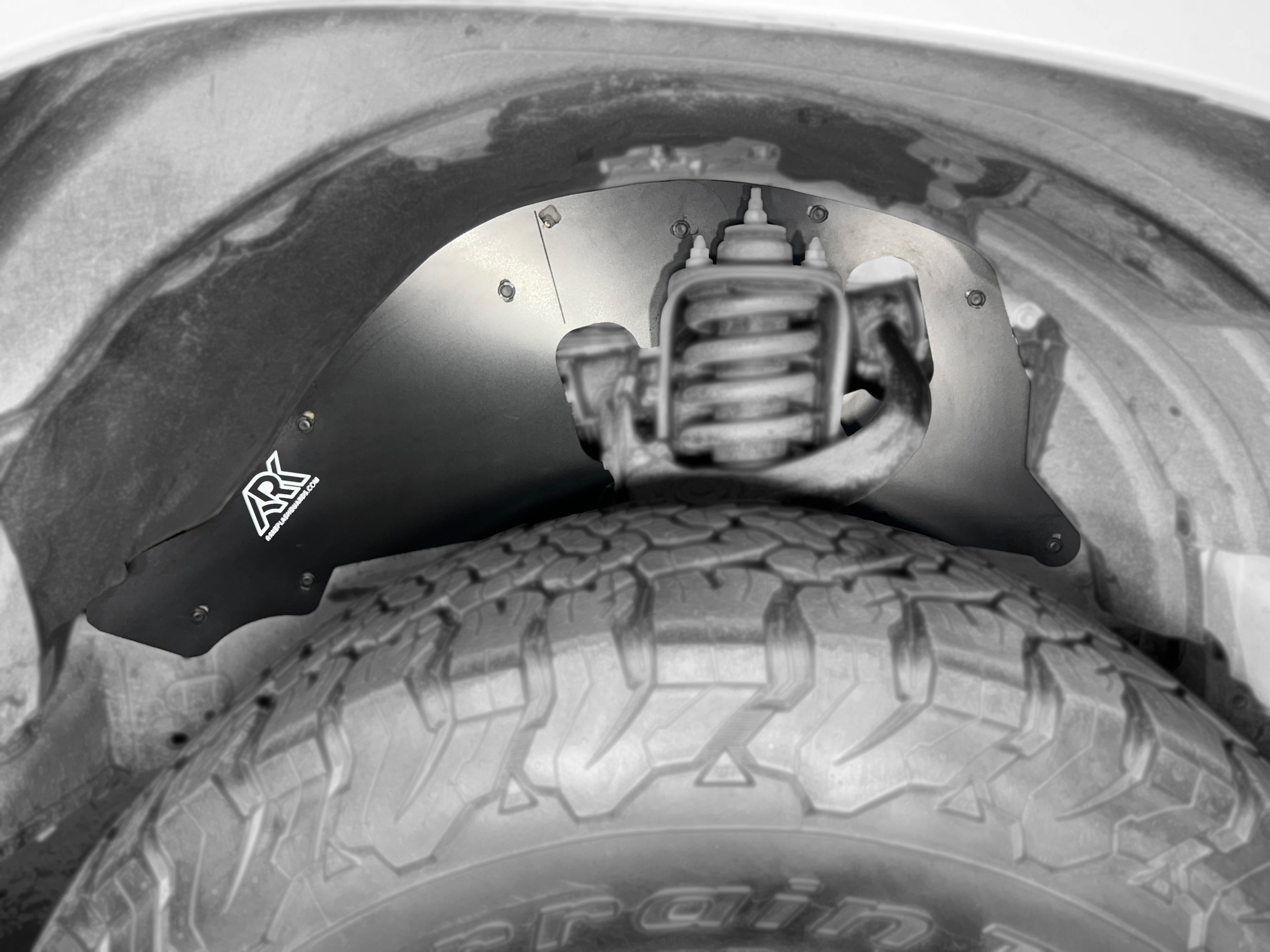 Ark Splash Guards TriXpoly Splash Guards, Mud Flap & Micro Deletes for 2010–2024 Toyota 4Runner