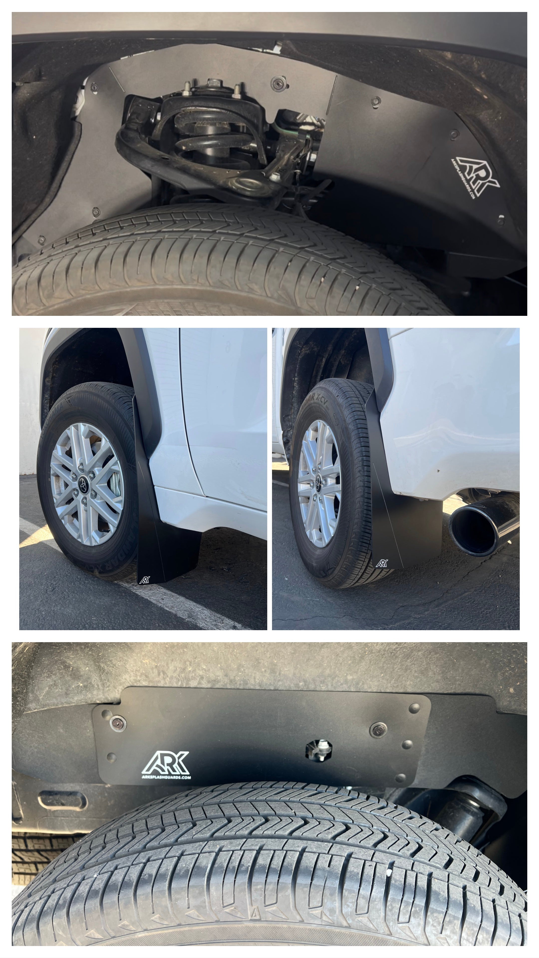 Ark Splash Guards TriXPoly Bundle for 2022+ Toyota Tundra