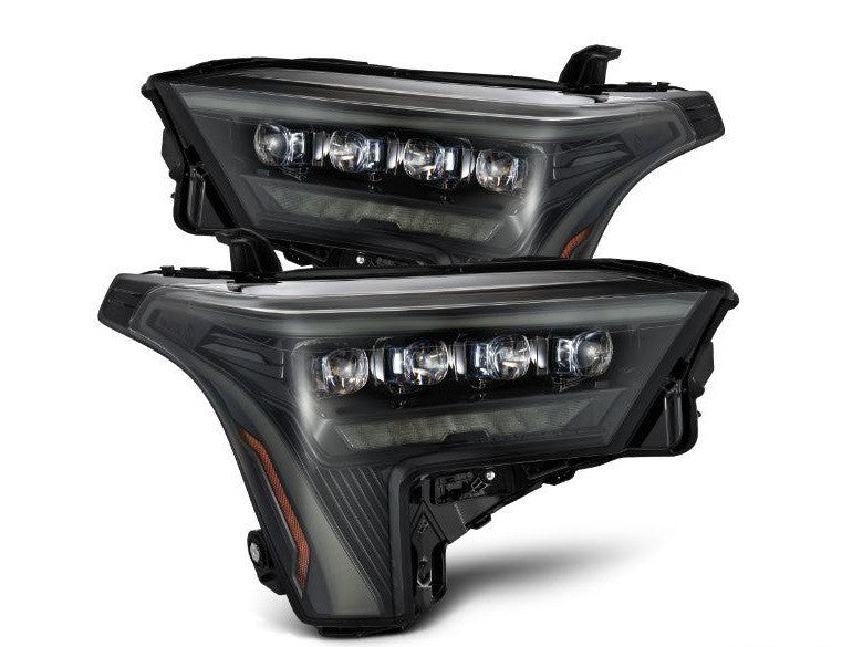 NOVA SERIES PROJECTOR HEADLIGHTS ALPHA BLACK W/ AMBER DRL TOYOTA TUNDRA 2022-2023 ALPHAREX