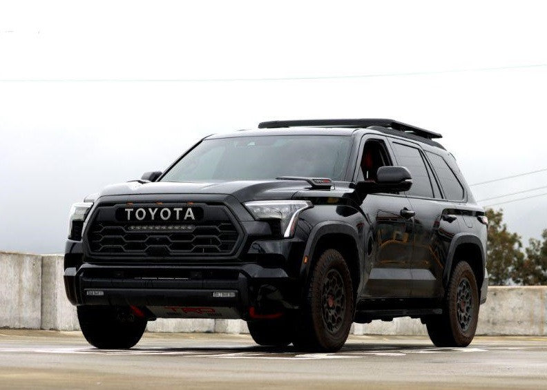 NOVA Series Projector Headlights Alpha Black with White DRL Alpharex for 2022–2023 Toyota Tundra