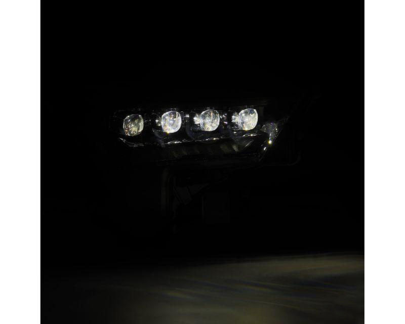 NOVA Series Projector Headlights Alpha Black with White DRL Alpharex for 2022–2023 Toyota Tundra