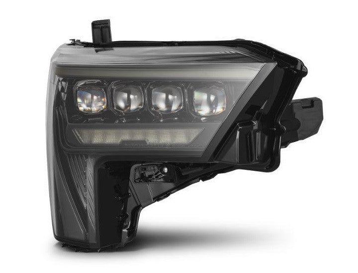 NOVA Series Projector Headlights Alpha Black with White DRL Alpharex for 2022–2023 Toyota Tundra