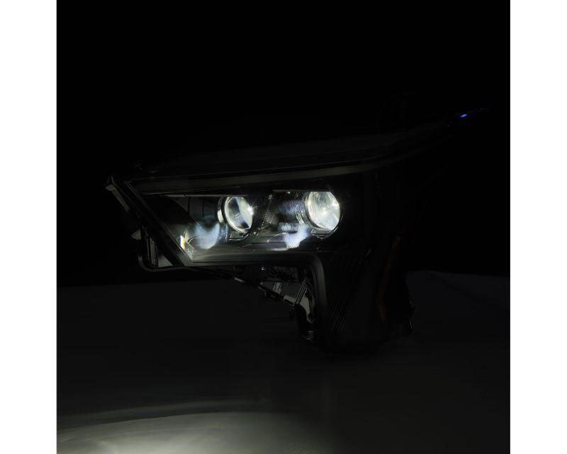 LUXX Series Projector Headlights Alpha Black with White DRL Alpharex for 2022–2023 Toyota Tundra