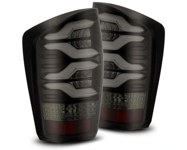 Pro-series Tail Lights Jet Black Alpharex for 2016–2023 Toyota Tacoma