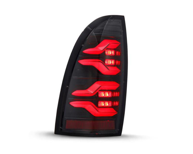 LUXX-series Led Tail Lights Alpha Black Alpharex for 2005–2015 Toyota Tacoma