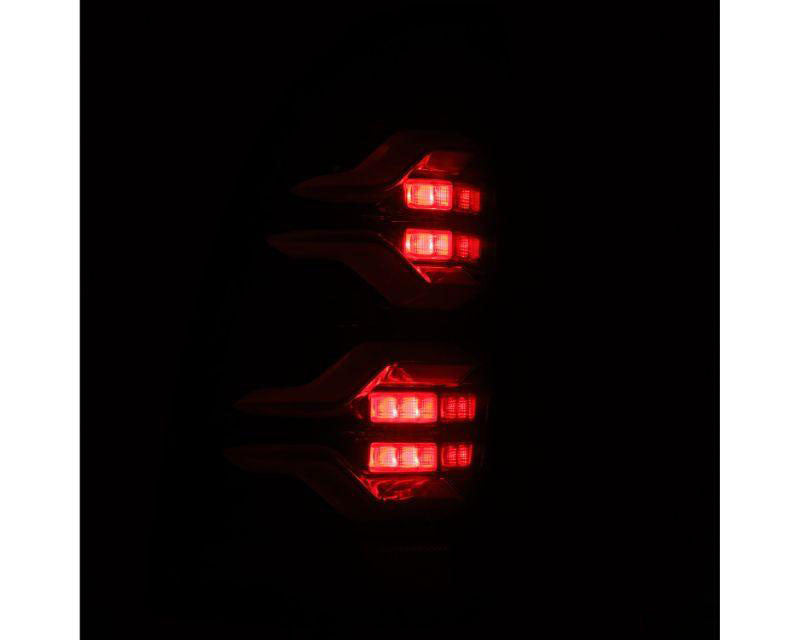 LUXX-series Led Tail Lights Alpha Black Alpharex for 2005–2015 Toyota Tacoma
