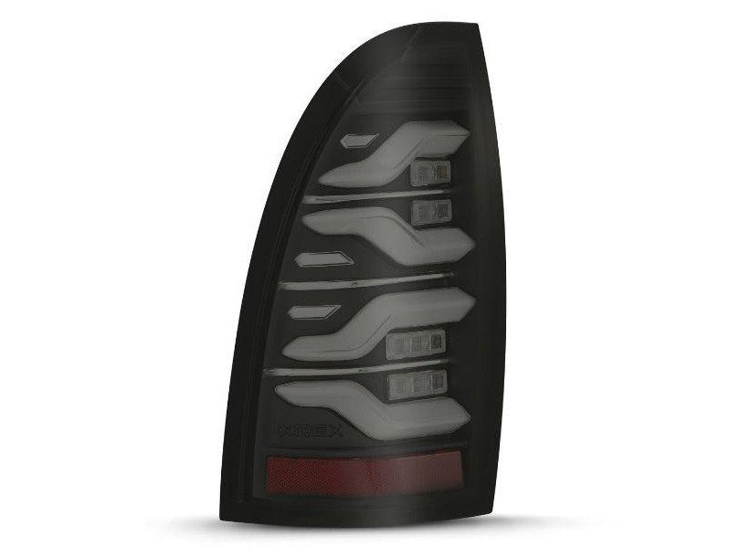 LUXX-series Led Tail Lights Black Alpharex for 2005–2015 Toyota Tacoma