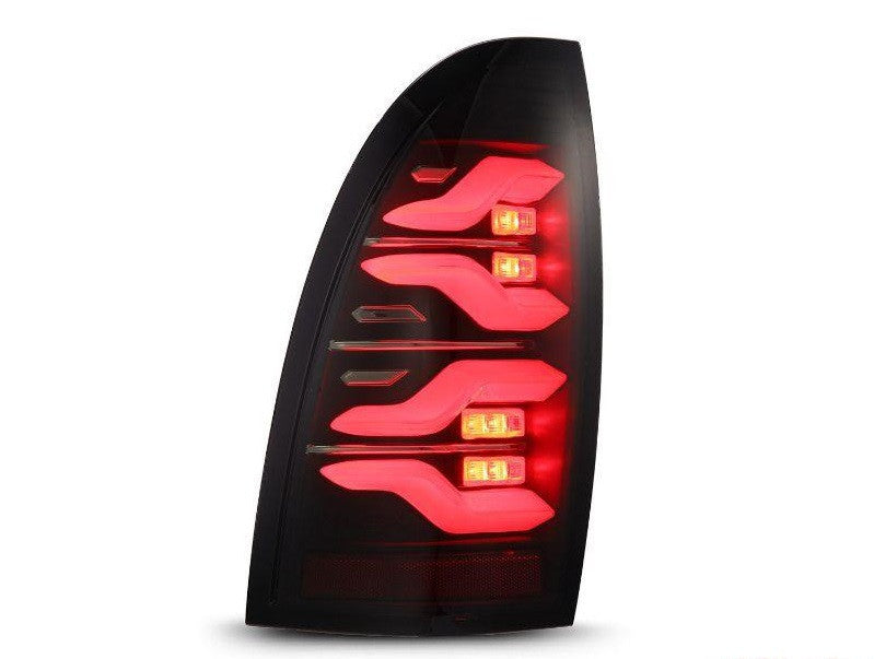 LUXX-series Led Tail Lights Black Alpharex for 2005–2015 Toyota Tacoma