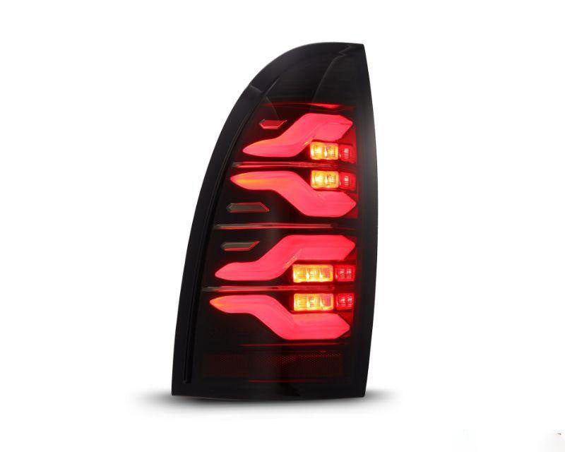LUXX-SERIES LED TAIL LIGHTS BLACK-RED TOYOTA TACOMA