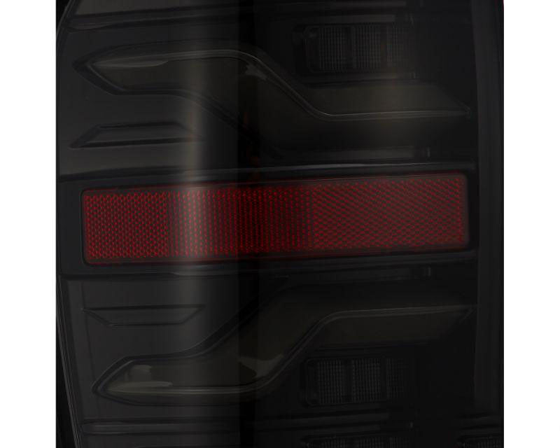 LUXX-series Led Tail Lights Alpha Black Alpharex for 2016–2023 Toyota Tacoma