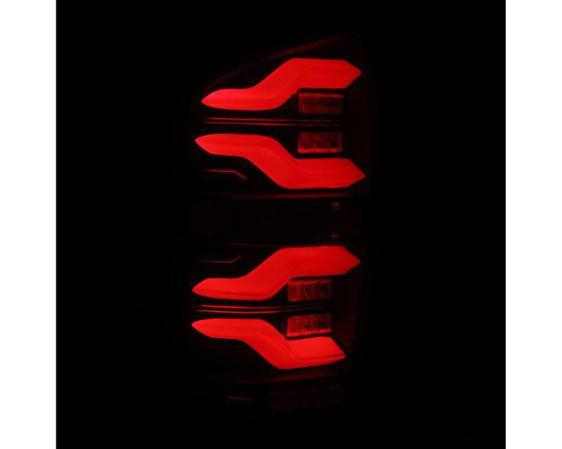 LUXX-series Led Tail Lights Alpha Black Alpharex for 2016–2023 Toyota Tacoma