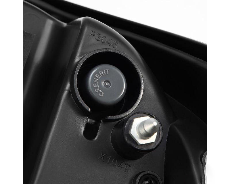 LUXX-series Led Tail Lights Black Alpharex for 2016–2023 Toyota Tacoma