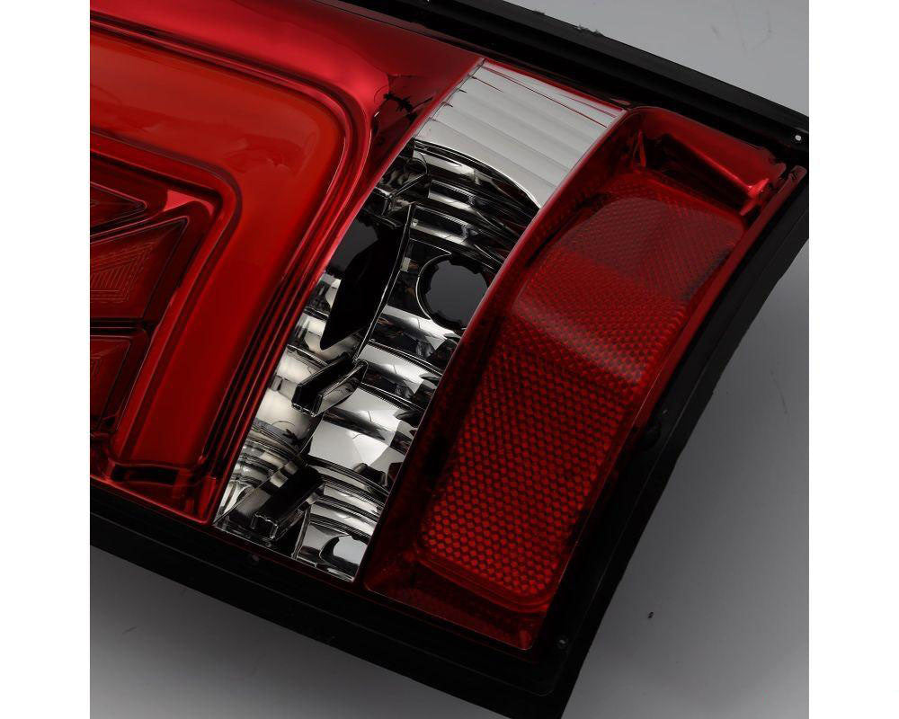 Pro-series Tail Lights Red Smoke Alpharex for 2005–2015 Toyota Tacoma