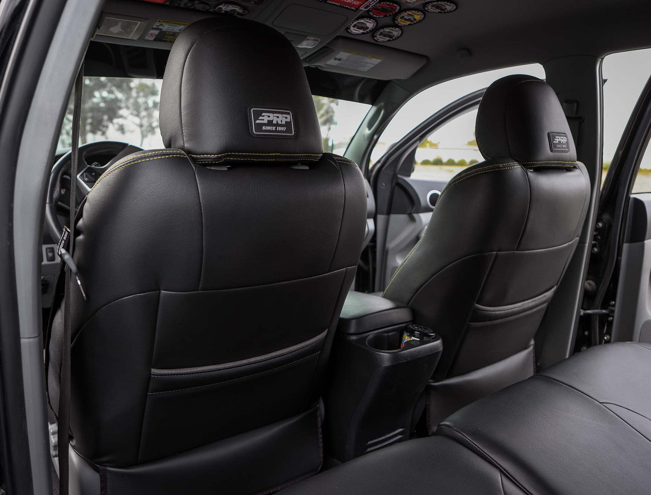 PRP Front Seat Covers - TRD & Sport Edition Pair for 2012-2015 Toyota Tacoma