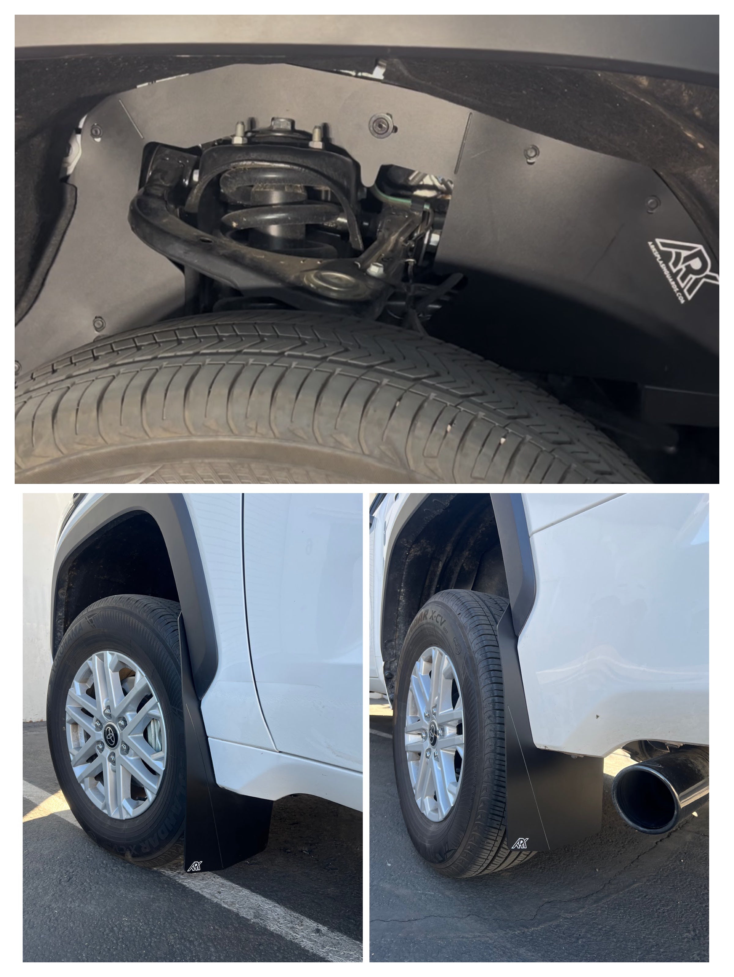 Ark Splash Guards TriXPoly Bundle for 2022+ Toyota Tundra