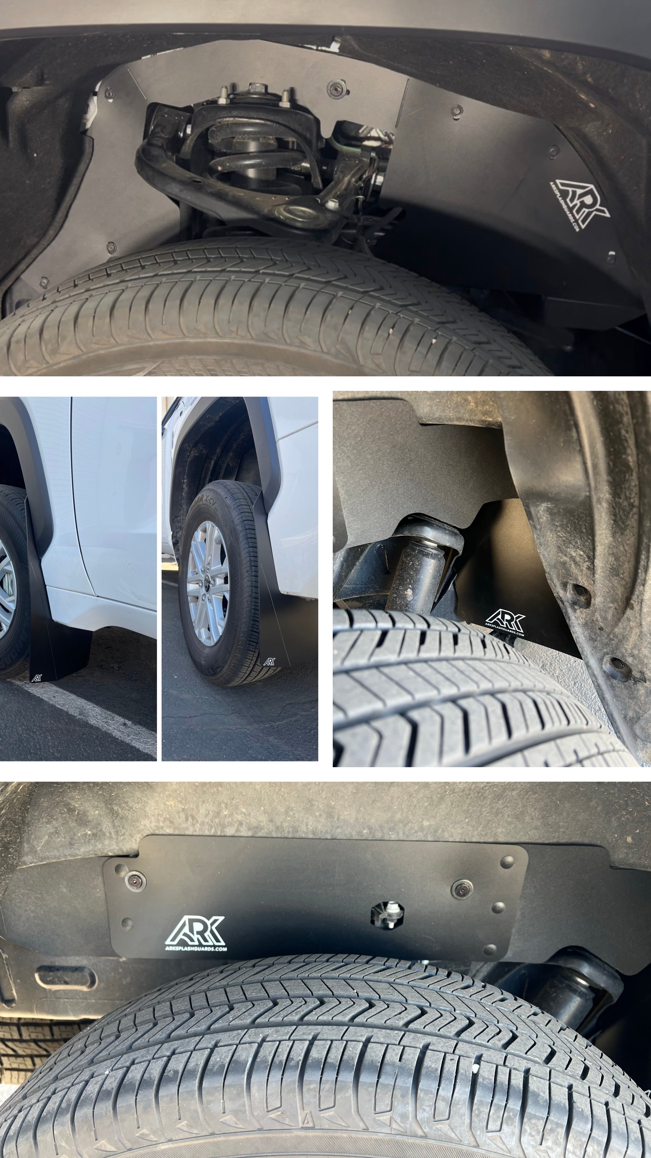 Ark Splash Guards TriXPoly Bundle for 2022+ Toyota Tundra