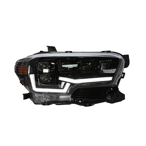 Attica 4x4 Full Led High/low Beam Sequential Headlights for 2016–2023 Toyota Tacoma